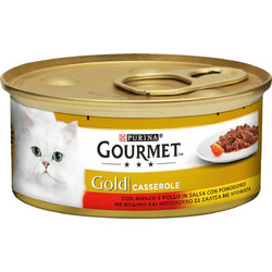 Purina Gourmet Gold Casserole Adult with Beef & Chicken in Gravy 85gr 12475322
