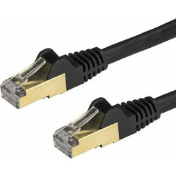 StarTech U/FTP STP Cat.6 Καλώδιο Δικτύου Ethernet 1m Black