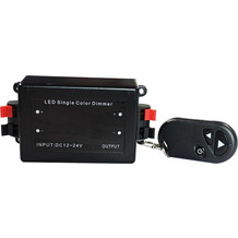 LED DIMMER 8A 96W/12V 192W/24V & RF REMOTE - RF-T1