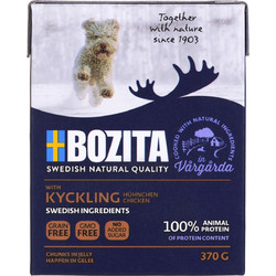 Bozita Tetra Pack Dog Elk 370gr