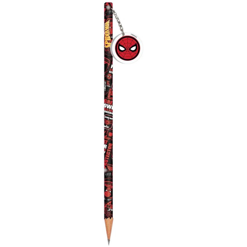 Marvel Μολύβι με Γόμα Spiderman Mask (0508002)