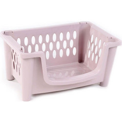 ΚΑΛΑΘΙ ΑΠΟΘΗΚΕΥΣΗΣ ΡΟΖ CARINA ΣΤΟΙΒΑΖΟΜΕΝΟ 48.5x34x25cm ΤΕΜΑΧΙΟ