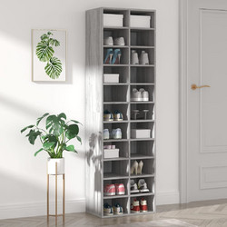 vidaXL Παπουτσοθήκη Ξύλινη Sonoma Μ54xΠ34xΥ183cm 815301