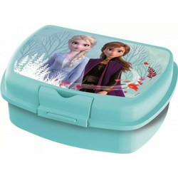 Stor Disney Frozen Πλαστικό Παιδικό Δοχείο Φαγητού Τιρκουάζ 51038