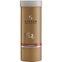 System Professional Fibra Luxeoil Keratin Conditioning Cream L2 Conditioner Κερατίνης για Επανόρθωση 1lt