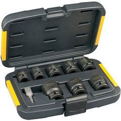 DEWALT Σετ Καρυδάκια + Αντάπτορας 1/2'' σε 1/4'' 9τμχ DT7507