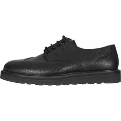 Wesc PB02 Brogue Blucher low top δερμάτινο παπούτσι μαύρο 153we-00133-w