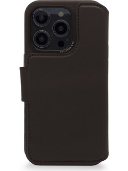 Decoded Detachable Leather Wallet Case Chocolate Brown (iPhone 14 Pro Max)