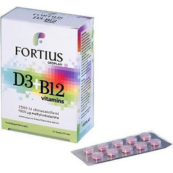 Geoplan Fortius D3 & B12 30 Διασπειρόμενα Δισκία
