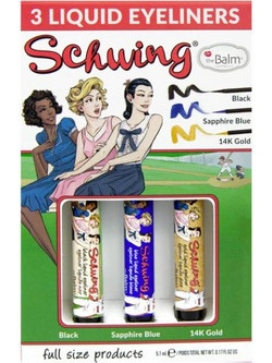TheBalm Schwing Holiday Trio Πινέλο Eyeliner 5.1gr