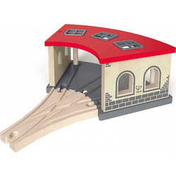 Hape Big Engine Shed E3704
