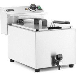 Φριτέζα 10lt Profi Line με βρυσάκι στραγγίσματος HENDI 209424