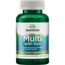 Swanson Multi with Iron Century Formula 130 Ταμπλέτες