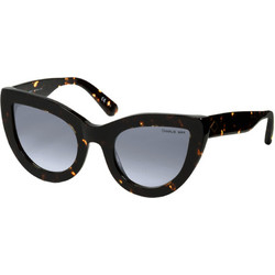 Charlie Max Missori H3-N33 Γυναικεία Γυαλιά Ηλίου Cat Eye Κοκάλινα Μαύρα με Μαύρο Degradee Φακό