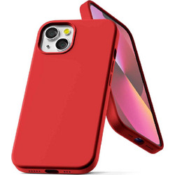 Goospery Silicone Back Cover Red (iPhone 13 mini)