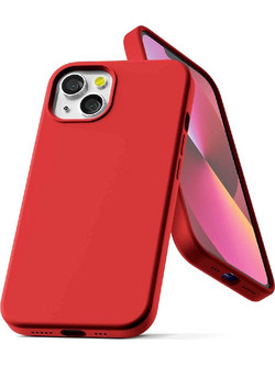 Goospery Silicone Back Cover Red (iPhone 13 mini)