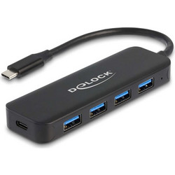 DeLOCK 64170 USB Hub 3.0 USB-C με 5 Θύρες USB-A / USB-C