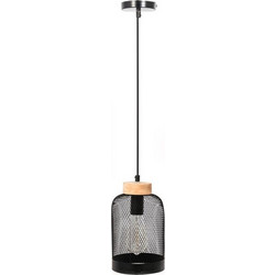 Home Deco Factory Κρεμαστό Φωτιστικό Οροφής Μονόφωτο E27 Μαύρο LA12065