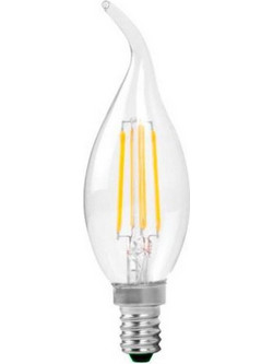 OPTONICA LED λάμπα Candle C35T Filament 1481, 4W, 4500K, E14, 400lm OPT-1481