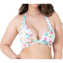 Dorina Bikini Top Τριγωνάκι με Ενίσχυση Floral Πολύχρωμο D001218MI010-WH0009