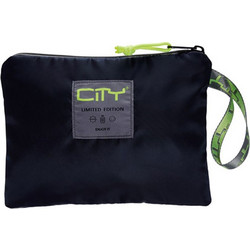 City Safe Pocket Satin 23015 Νεσεσέρ 24x18cm Μπλε