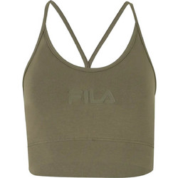 Fila Zinnia Αθλητικό Μπουστάκι με Μέτρια Στήριξη Χακί SS22SPW059-310