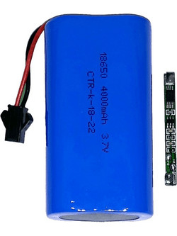 Μπαταρία Λιθίου-ιόντων 4000mAh - 3.7V Li-Ion 18650, με BMS