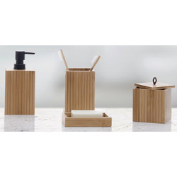 Σετ μπάνιου 4 τμχ bamboo 5Five Terre