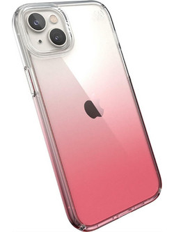 Speck Presidio Perfect Clear Ombre Back Cover Clear / Vintage Rose Fade (iPhone 14 Plus)
