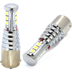 M-tech P21W BA15s Premium LG LED 12V 1τμχ