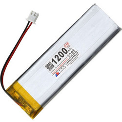 3.7V 1200mAh battery with PH2.0 connector