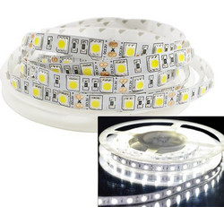 12V Led Strip 5050 Waterproof IP65 60 Leds 1M (Cool White)