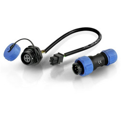 QuWireless QuPS4 Outdoor Power Socket & Plug, 4 PIN set (QPSP4)
