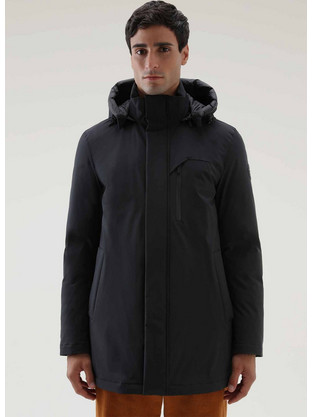 Woolrich Ανδρικό Μπουφάν Χειμωνιάτικο Παρκά Μαύρο CFWOOU0464MRUT0102-100