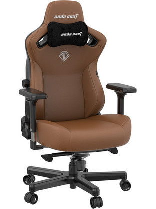 Anda Seat Kaiser 3 Large Καρέκλα Gaming Δερματίνης με Ρυθμιζόμενα Μπράτσα Καφέ