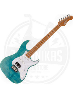 Jet Guitars JS-450 Ηλεκτρική Κιθάρα ST Style με HSS Μαγνήτες και Ταστιέρα Maple Ocean Blue