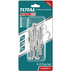 TOTAL WJSPK7006512 Σετ Στριφώνια Με Βίσματα 6 Χ 65mm