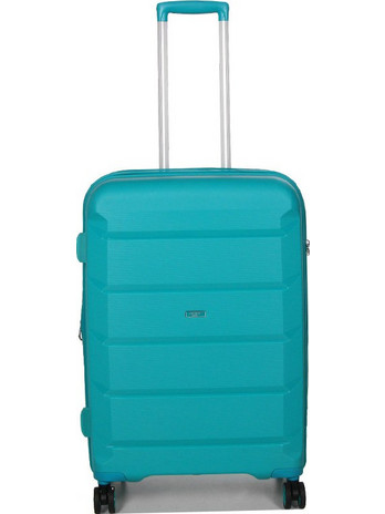 Airtex 27561-27 Βαλίτσα Μεσαία 67.5x47x31cm με 4 Ρόδες Τιρκουάζ