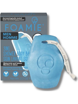 Foamie Men Seas The Day Watermint BodyFaceHair Bar Σαμπουάν & Αφρόλουτρο 90gr