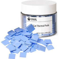 2UUL Pre-Cut Θερμοαγώγιμα Pads 12X12X1.5mm 100τμχ
