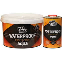 Waterproof Epoxy Primer Aqua Durostick Εποξειδικό διάφανο αστάρι νερού 2 συστατικών 4 Kgr