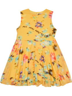 Desigual Παιδικό Φόρεμα Κίτρινο 23SGVK21-8022