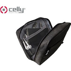 CELLY ΤΣΑΝΤΑΚΙ ΤΑΞΙΔΙΟΥ 14x17x4cm TRAVELBAGBK ΜΑΥΡΟ