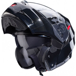 Caberg Duke-X Smart Black Κράνος Μηχανής Flip-Up 1550gr