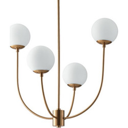LUCE Themys I-THEMYS- Κρεμαστό Φωτιστικό Οροφής Πολύφωτο E14 Μπρονζέ U4