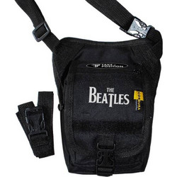 Takeposition Cordoura, The Beatles, Μικρό Τσαντάκι μέσης μηρού , 21Y x 17Π x 7Β, Μαύρο, 963-7509