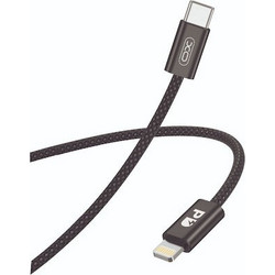 XO Braided USB-C to Lightning Cable 20W 1m Black NB-Q206A