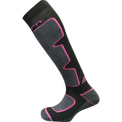 Comodo Ski Socks Black/Grey/Pink Σύμμικτο Regular Ανδρικά