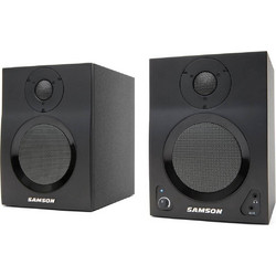 SAMSON Media One BT4 Αυτοενισχυόμενα Ηχεία με Bluetooth 40W Μαύρα (Ζεύγος)