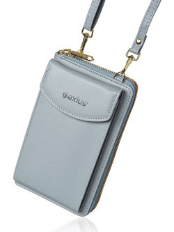 Naxius Crossbody Phone Bag NXPBLR-006 Light Blue Naxius